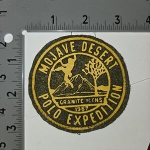 POLO RALPH LAURENMojave Desert Polo Expedition Patch - Yellow and GREEN